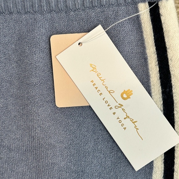 Spiritual Gangster NWT Luxe Knit Jogger Blue Size L - Picture 5 of 7